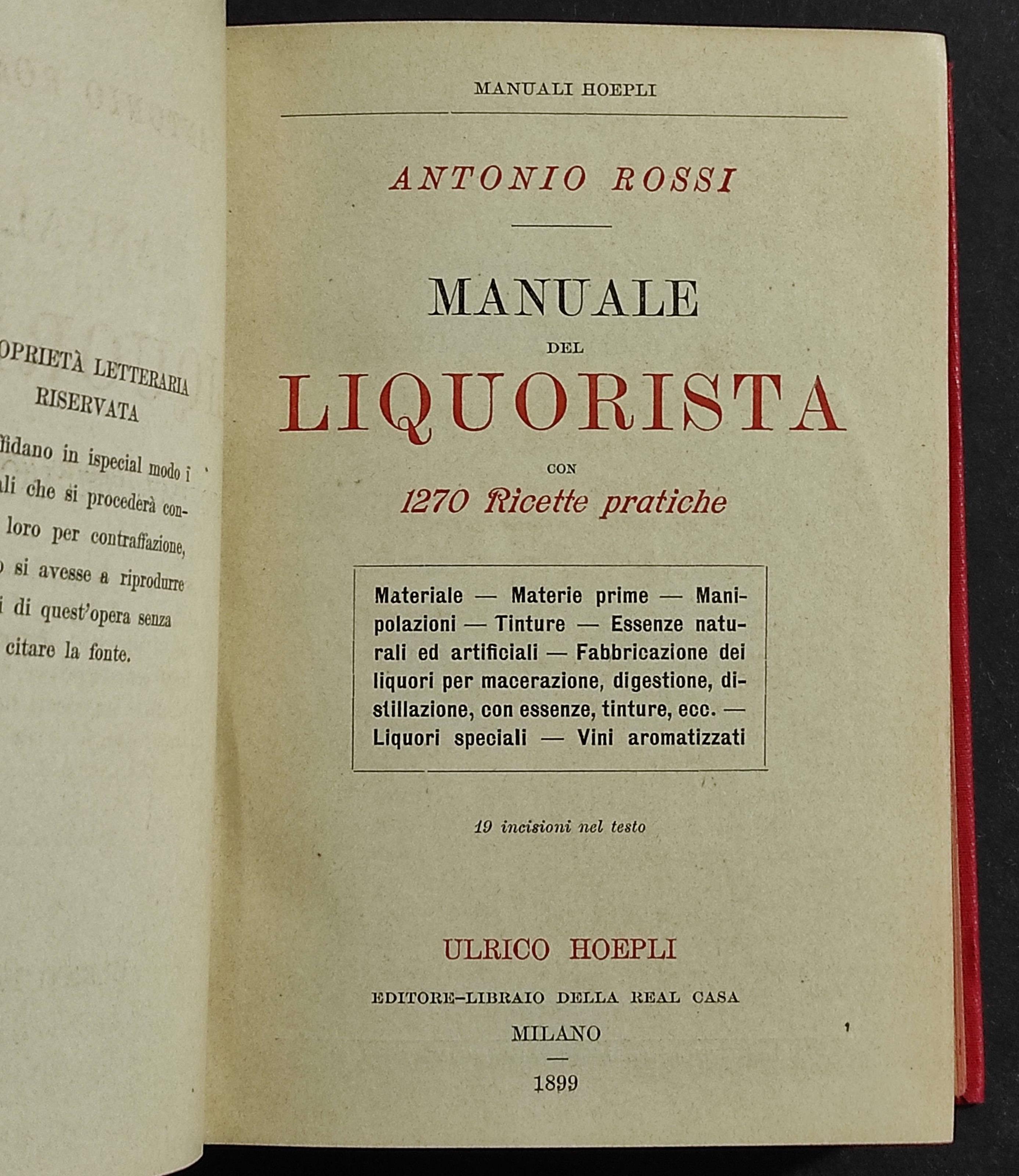 Manuale del Liquorista