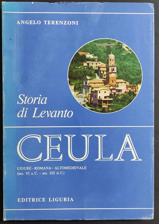 Storia di Levanto Ceula - Angelo Terenzoni - copertina