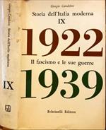 Storia dell’Italia moderna. IX. Il fascismo e le sue guerre