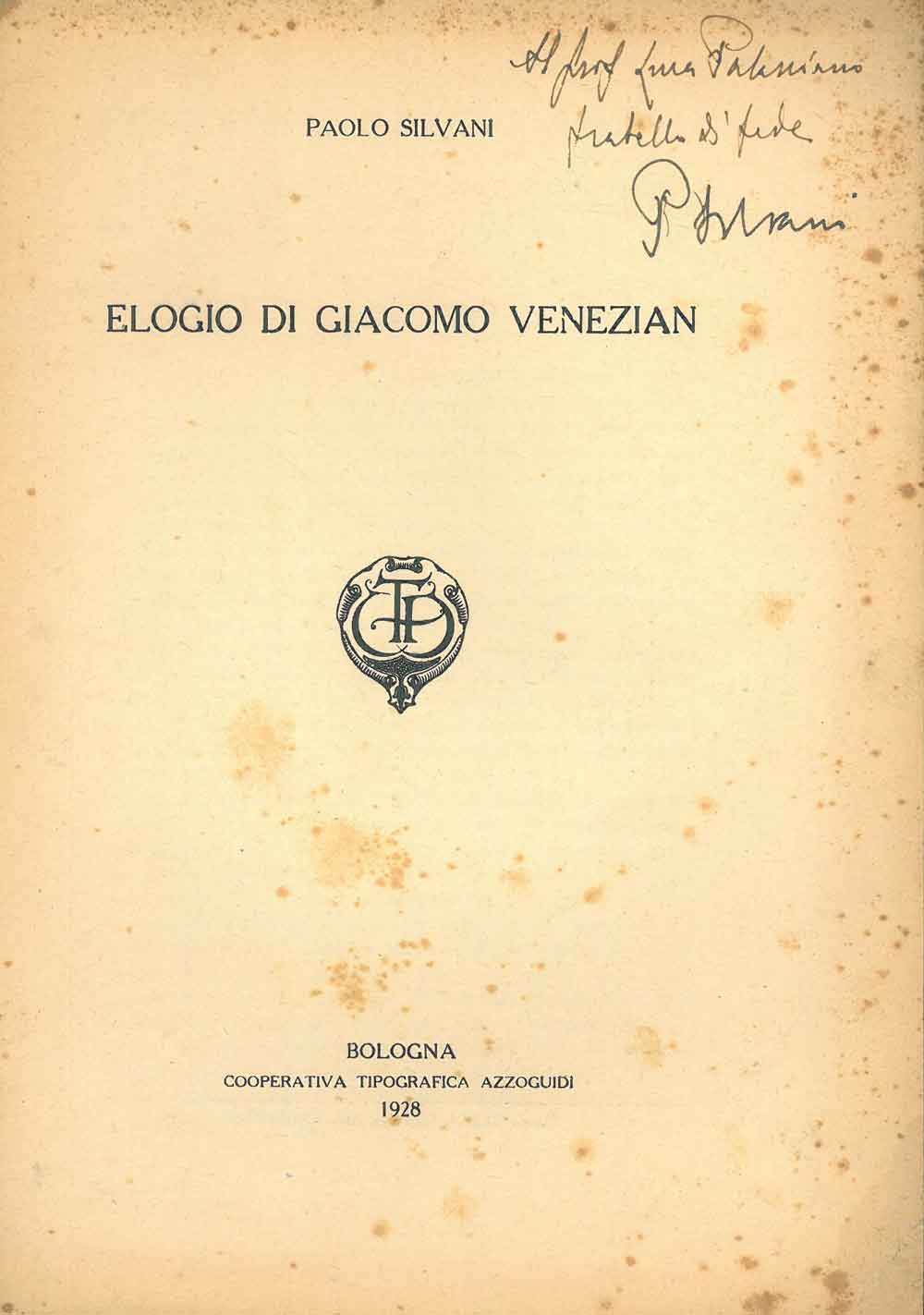 STUDIO BIBLIOGRAFICO ORFEO LIBRERIA ANTIQUARIA S.A.S.