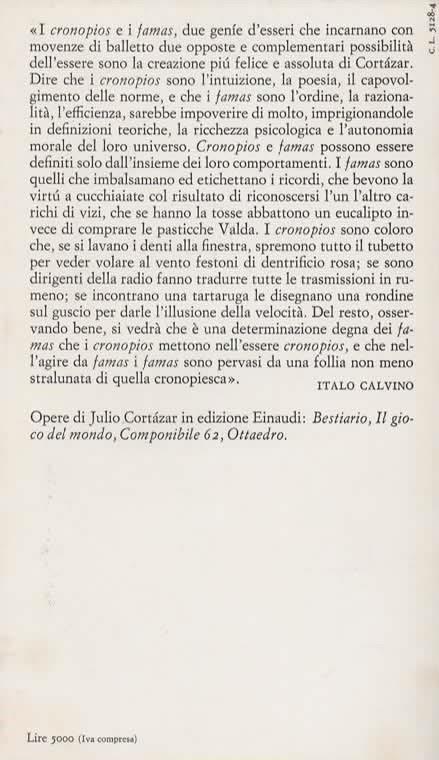 Storie di cronopios e di fama. Con una nota di Italo Calvino - Julio Cortazar - 2