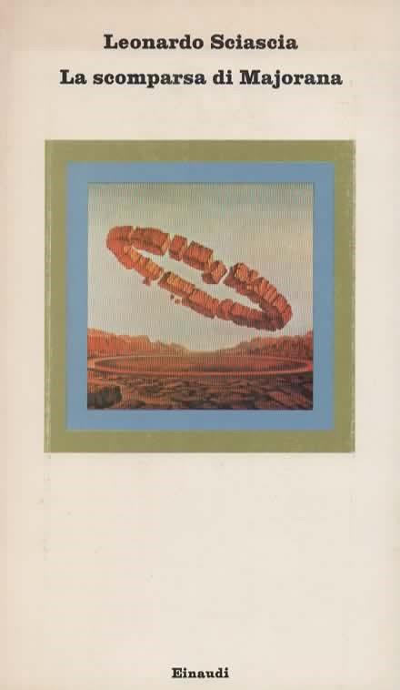 scomparsa di Majorana - Leonardo Sciascia - copertina