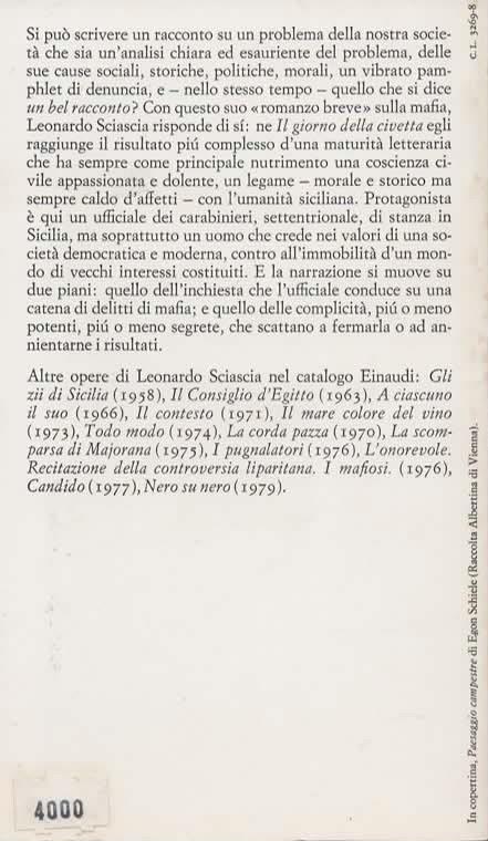 Il giorno della civetta - Leonardo Sciascia - 2