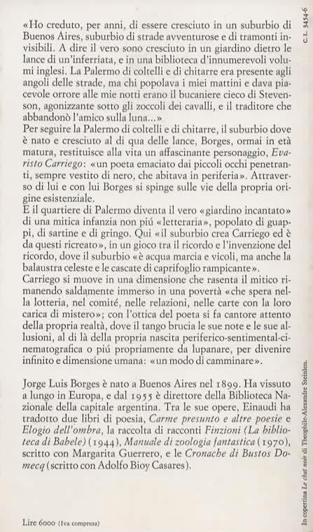Evaristo Carriego - Jorge Luis Borges - 2