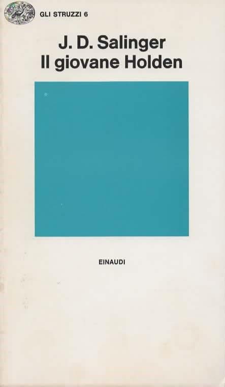 Il giovane Holden - J. D. Salinger - copertina