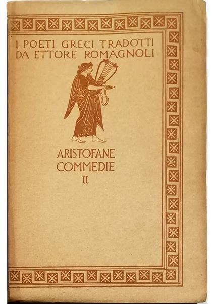 Le commedie II Le nuvole - I calabroni - Aristofane - copertina