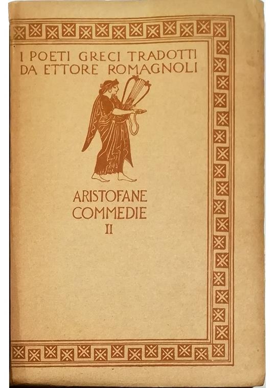 Le commedie II Le nuvole - I calabroni - Aristofane - copertina