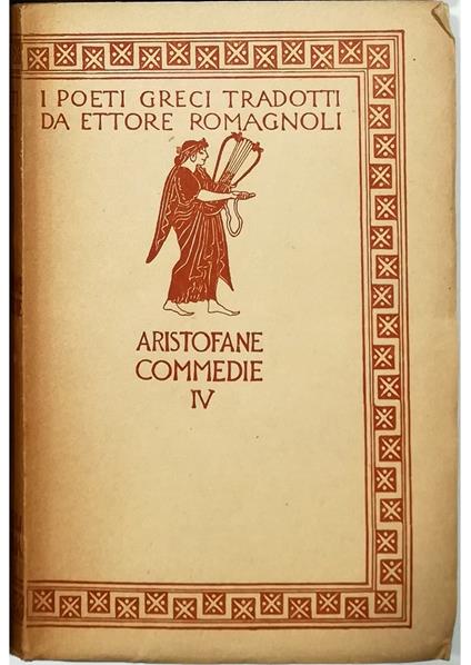 Le commedie IV Lisistrata - La festa di Demetra - Aristofane - copertina
