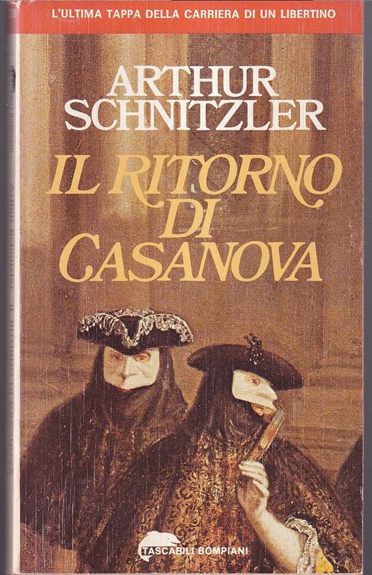 Il ritorno di Casanova - Arthur Schnitzler - copertina