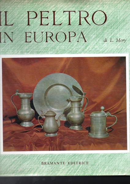 Il peltro in Europa - copertina