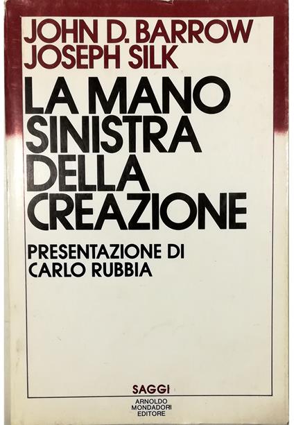 mano sinistra della creazione Origine ed evoluzione dell'universo - copertina