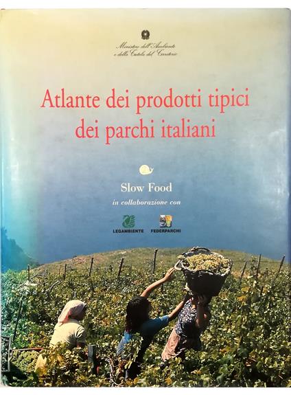 Atlante dei prodotti tipici dei parchi italiani - copertina