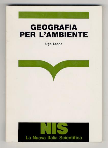 Geografia per l'ambiente - Ugo Leone - copertina