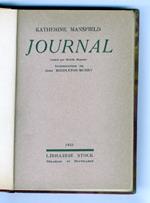 Journal. Traduit par Marthe Duproix. Introduction de John Middleton-Murry