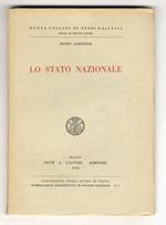 Lo stato nazionale