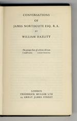 Conversations of James Northcote Esq. R.A