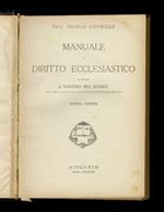 Manuale di diritto ecclesiastico, a cura di Vincenzo Del Giudice. Seconda edizione