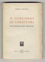 Il concorso di creditori nell'espropriazione singolare