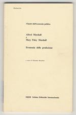 Economia della produzione. A cura di Giacomo Becattini