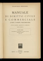 Manuale di diritto civile e commerciale. Articoli 1-211 + Indici. VIII edizione