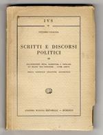 Scritti e discorsi politici. III: sull'istruzione media, elementare e popolare, sui bilanci dell'istruzione, ultimi scritti.Indice generale analitico alfabetico