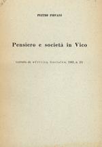 Pensiero e società in Vico