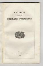 I diporti di messer Girolamo Parabosco