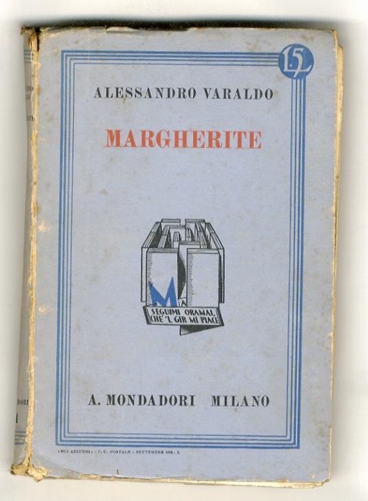 Le Margherite - Alessandro Varaldo - copertina