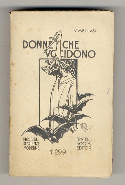 Donne che uccidono - Vincenzo Mellusi - copertina