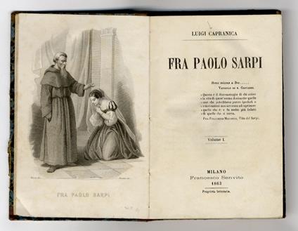 Fra Paolo Sarpi - Luigi Capranica - copertina