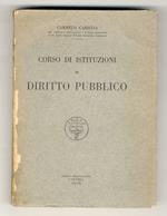 Corso di istituzioni di diritto pubblico