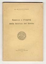 Essenza e finalità della scienza del diritto
