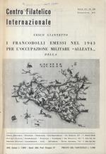 I francobolli emessi nel 1943 per l'occupazione militare 