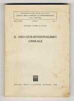 Il neo-giurisdizionalismo liberale