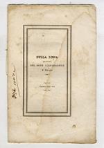 Sulla luna. Sestine del dott. A. Guadagnoli d'Arezzo