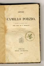 Opere (...) arricchite di schiarimenti storici per cura di C. Monzani. La congiura de' Baroni, Storia d'Italia, Relazione del Regno di Napoli