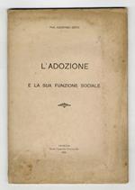 L' adozione e la sua funzione sociale
