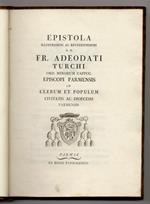 Omelie e lettere pastorali di Monsignore Fr. Adeodato Turchi, vescovo di Parma e conte ec