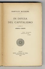 In difesa del capitalismo. A cura di A. Crespi