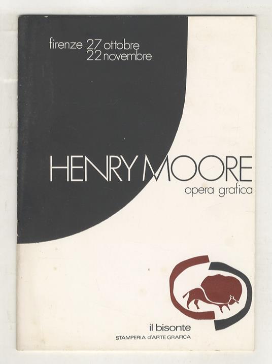 Henry Moore. Opera grafica - copertina
