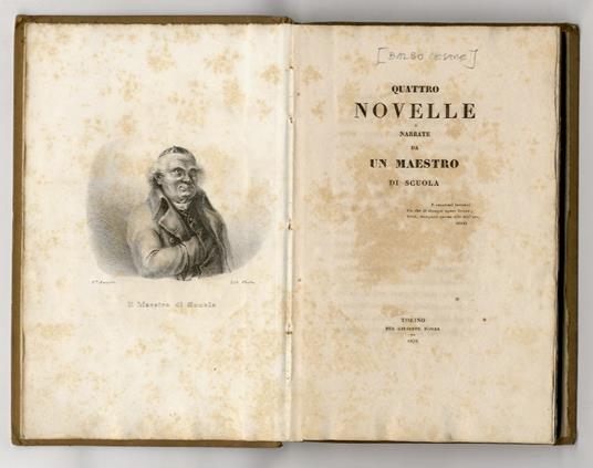 Quattro Novelle narrate da un Maestro di scuola - copertina