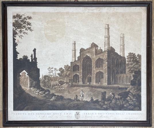Veduta del Sepolcro dell'Imp. Akbar a Secundrii nell'Indostan. Al Nobil Sig. D. Antonio Ramirez de Montalvo - copertina