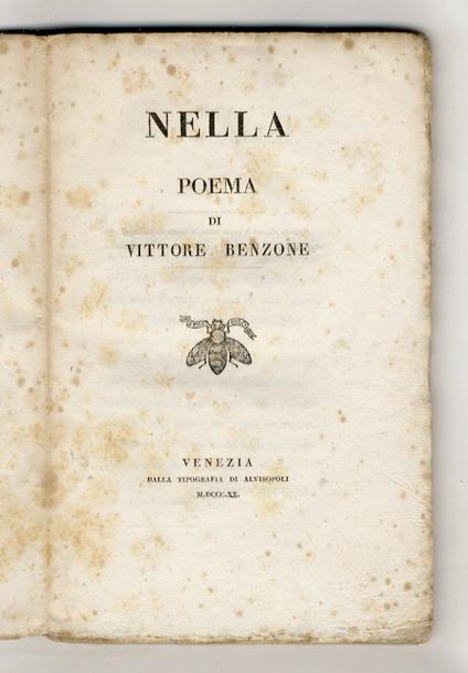 Nella. Poema - copertina