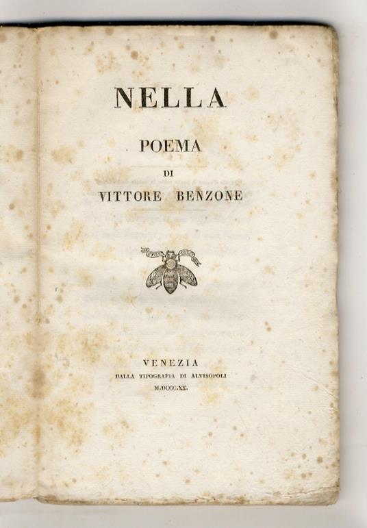 Nella. Poema - copertina