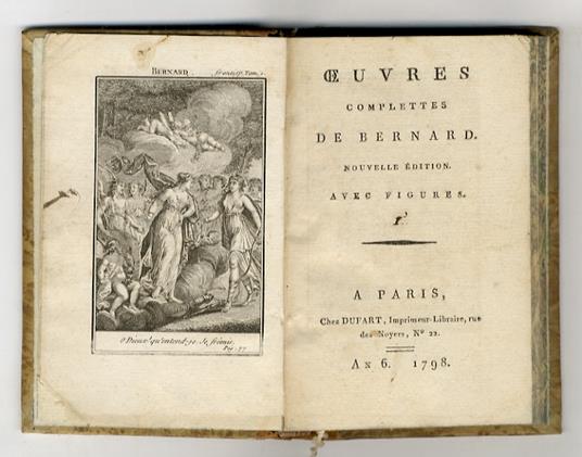 Oeuvres complettes de Bernard. Nouvelle Edition. Avec figures - copertina