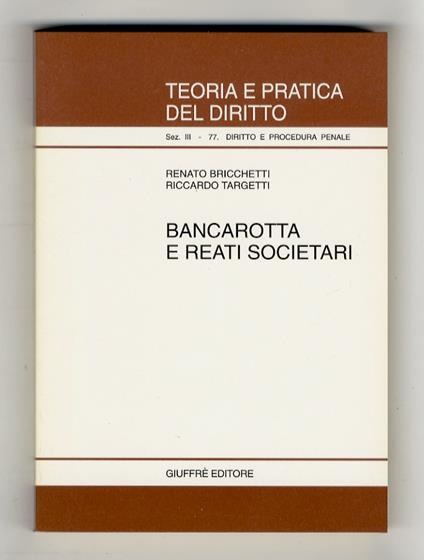 Bancarotta e reati societari - copertina
