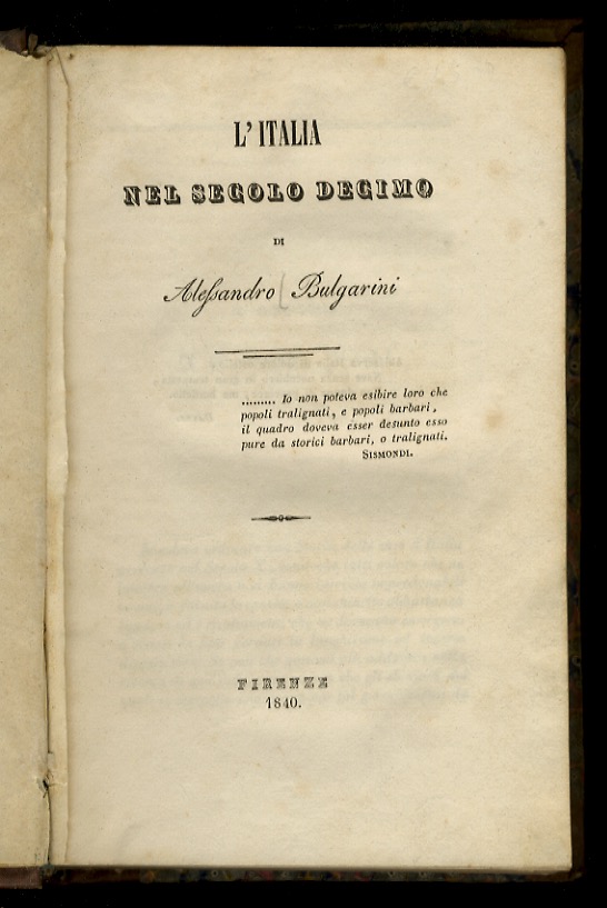 Libreria antiquaria Gozzini