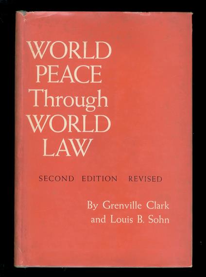 World Peace through World Law - copertina