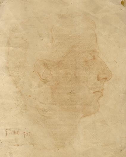 Autoritratto di profilo - copertina