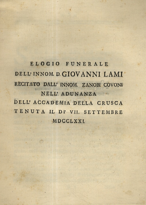 Libreria antiquaria Gozzini